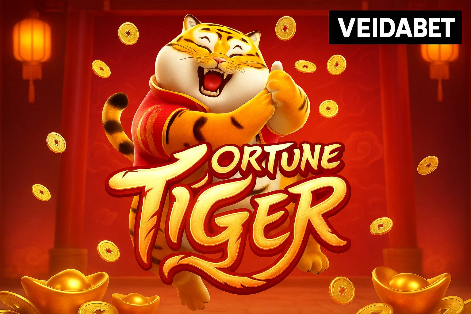 Fortune Tiger é um jogo imperdível no VEIDABET Casino